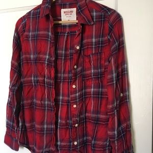 Long sleeve light flannel